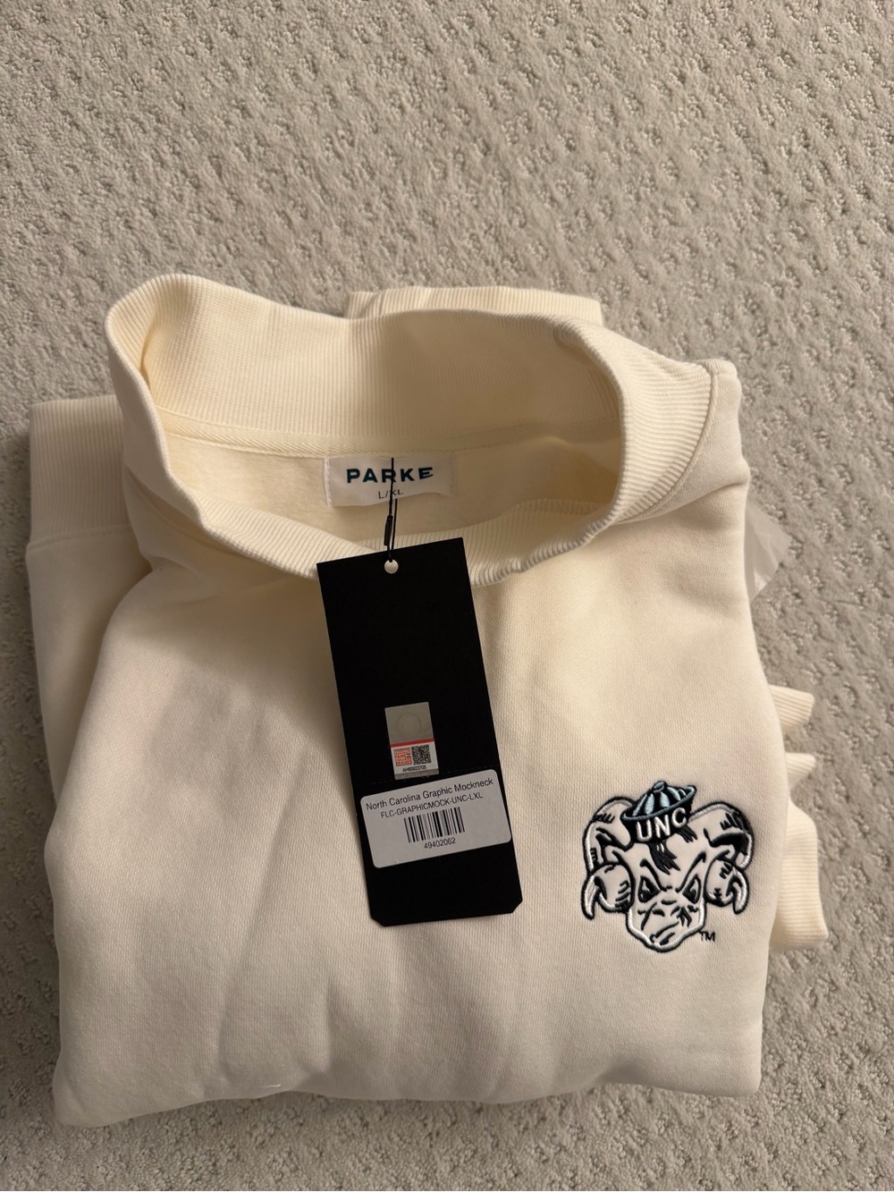 Parke UNC Sweatshirt L/XL